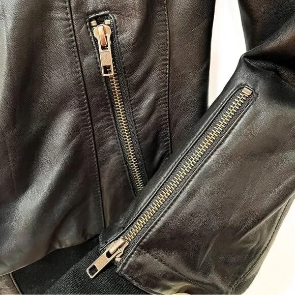 Mackage for Aritzia Leather Jacket - Picture 6 of 16